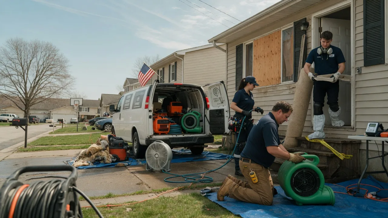Water Damage Restoration in Mclain, MS near me